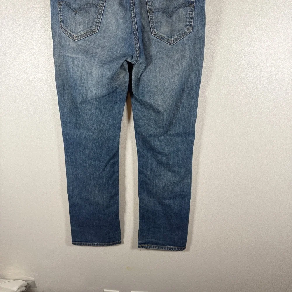 Levis 541 Athletic‎ Taper Mens Blue Jeans Medium Wash 34x30 18181-0017
